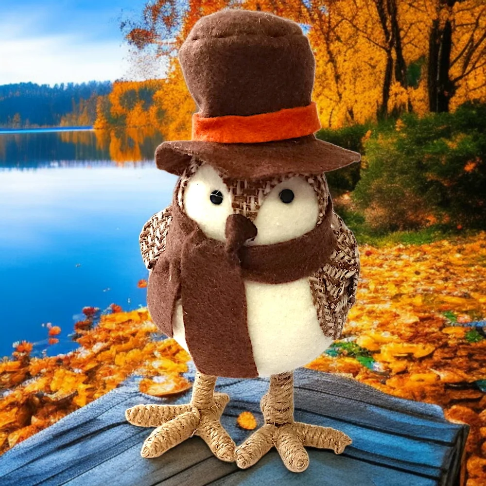 Target Featherly Friends Harvest Bird 2015 FIRST Autumn Felt Top Hat Wondershop